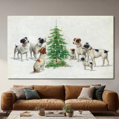 Christmas Carl Reichert crc17 canvas print 