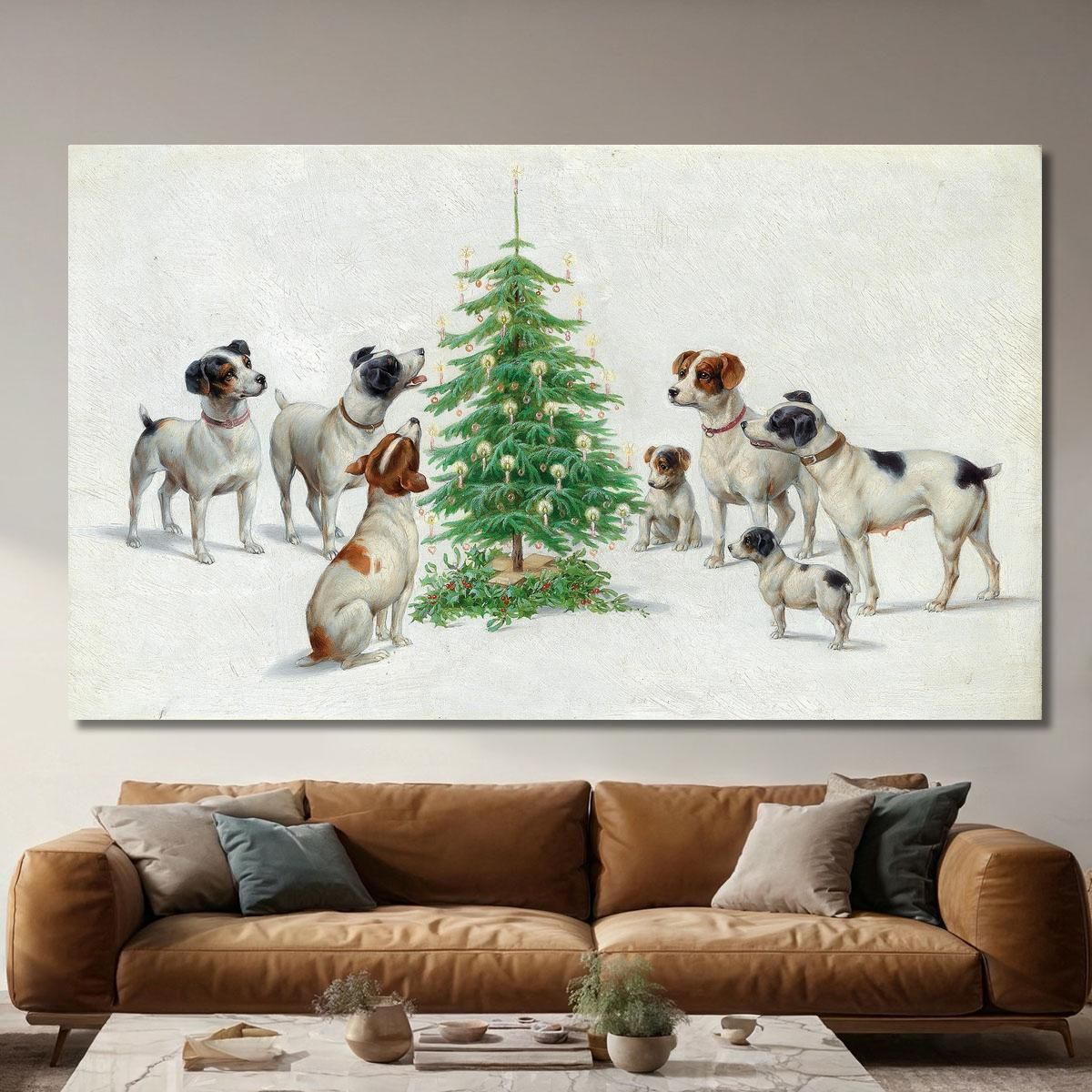 Christmas Carl Reichert crc17 canvas print 