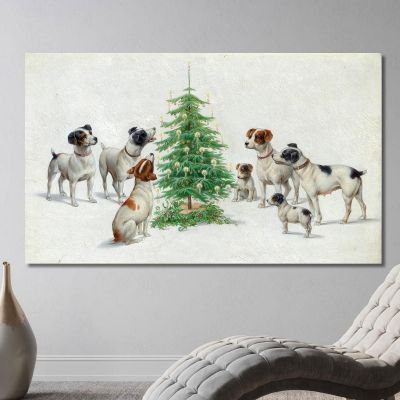 Christmas Carl Reichert crc17 canvas print 