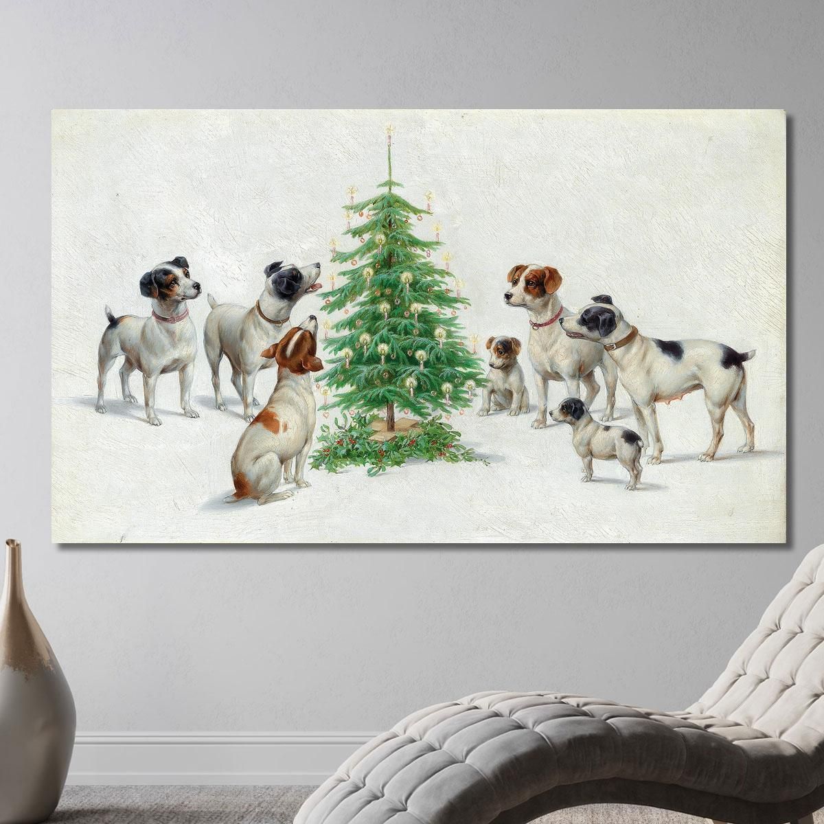 Christmas Carl Reichert crc17 canvas print 