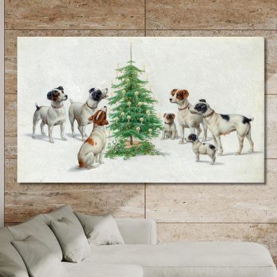 Christmas Carl Reichert crc17 canvas print 