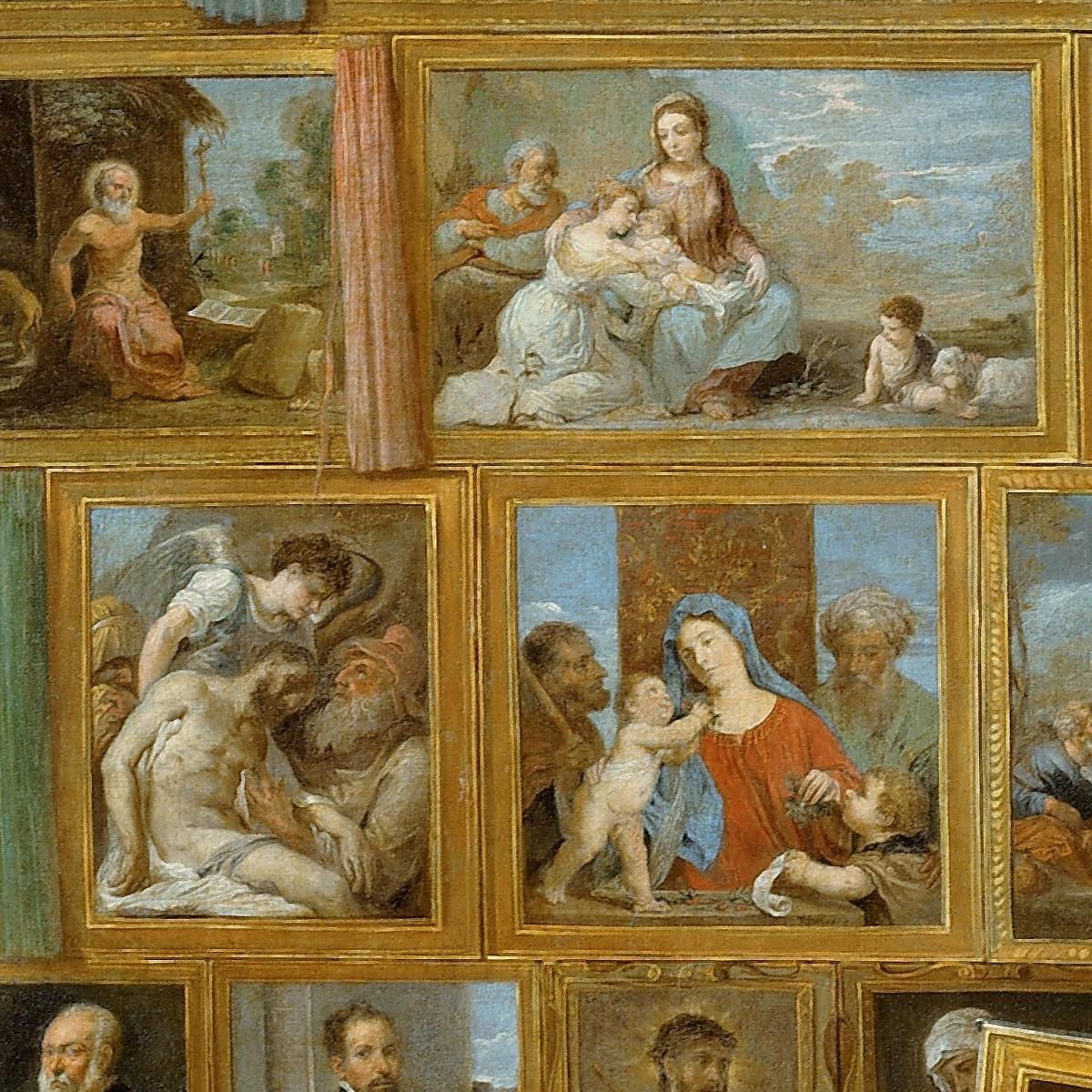 Archduke Leopold William In His Gallery At Brussels David Teniers The Younger dty26 canvas print