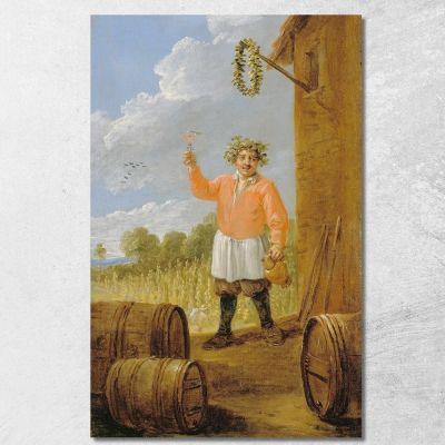 Autumn David Teniers The Younger dty27 canvas print 