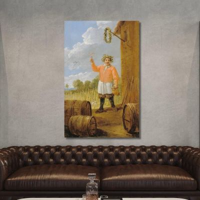 Autumn David Teniers The Younger dty27 canvas print 