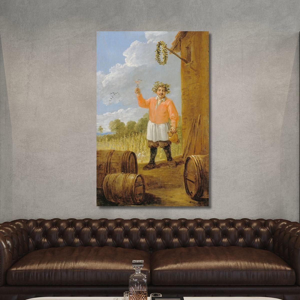 Autumn David Teniers The Younger dty27 canvas print 