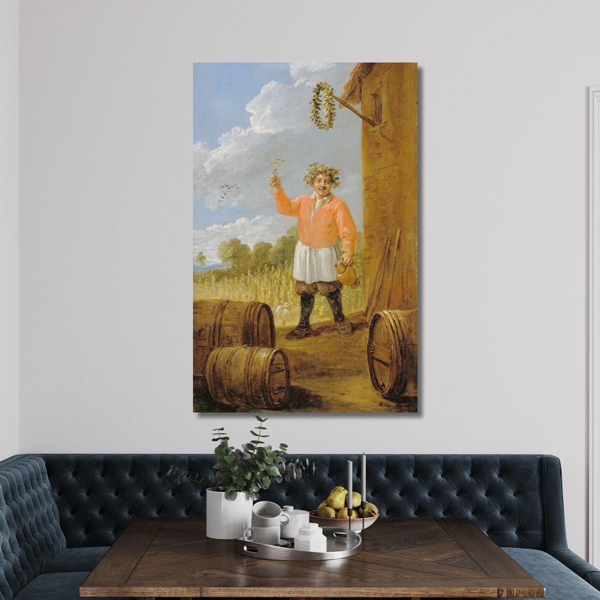 Autumn David Teniers The Younger dty27 canvas print 