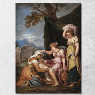 Birth Of Jupiter David Teniers The Younger dty29 canvas print 