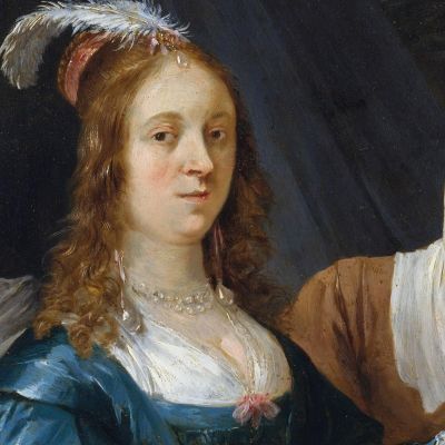 Judith With The Head Of Holofernes David Teniers The Younger dty46 canvas print