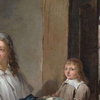 Kitchen Interior David Teniers The Younger dty49 canvas print