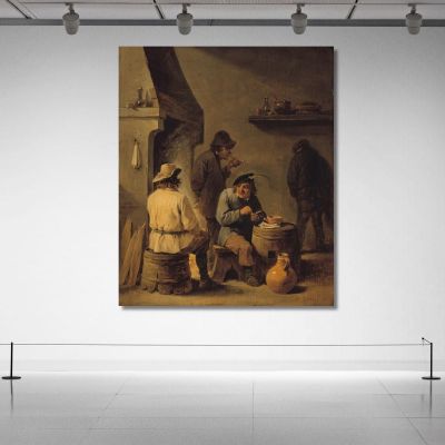 La Tabagie David Teniers The Younger dty51 canvas print 