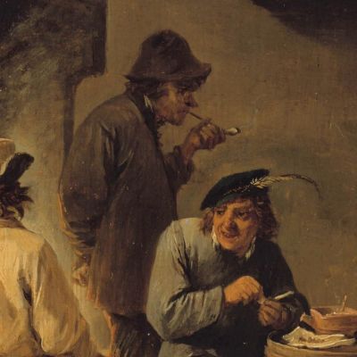 La Tabagie David Teniers The Younger dty51 canvas print