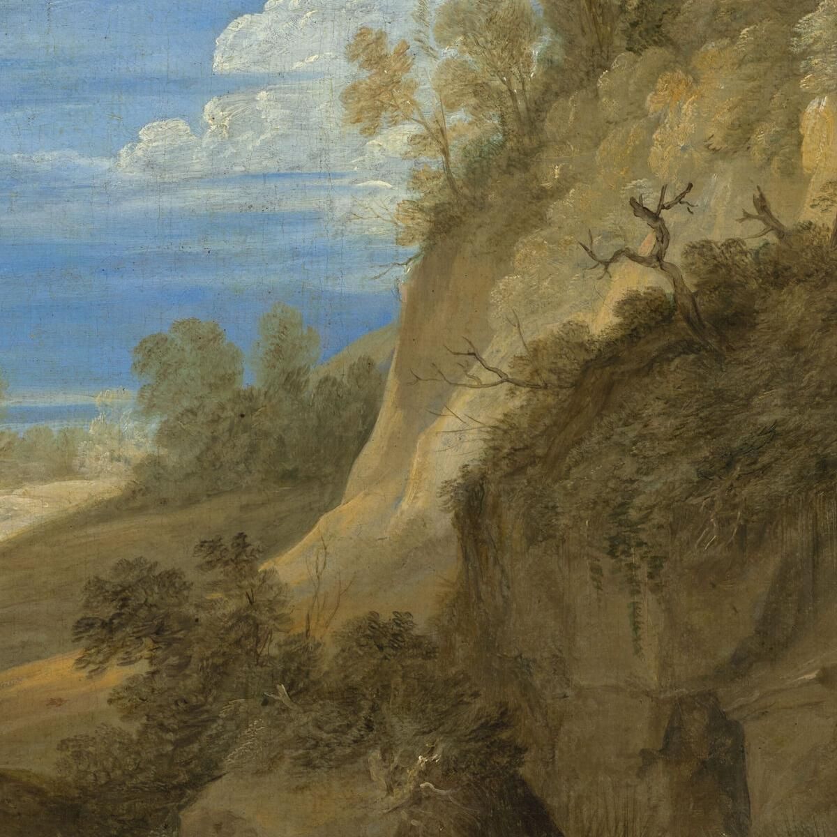 Landscape With A Gipsy Camp David Teniers The Younger dty52 canvas print