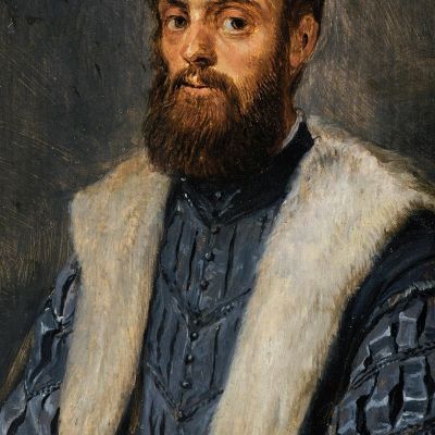 Portrait Of A Man After Titian David Teniers The Younger dty70 canvas print