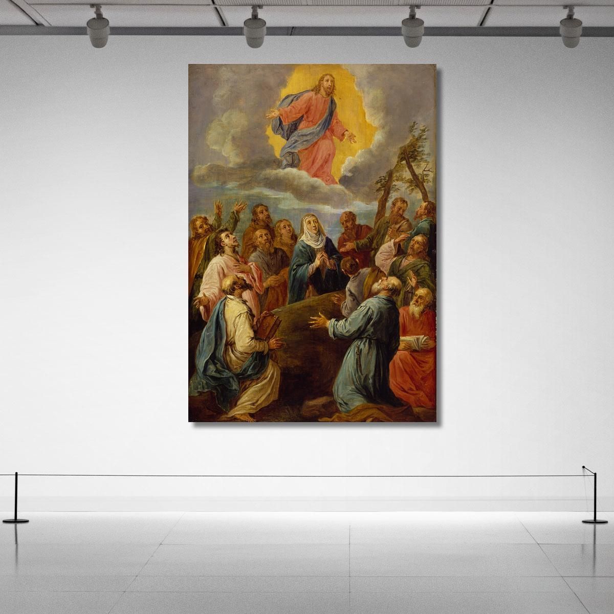 The Ascension After Leandro Bassano David Teniers The Younger dty87 canvas print 