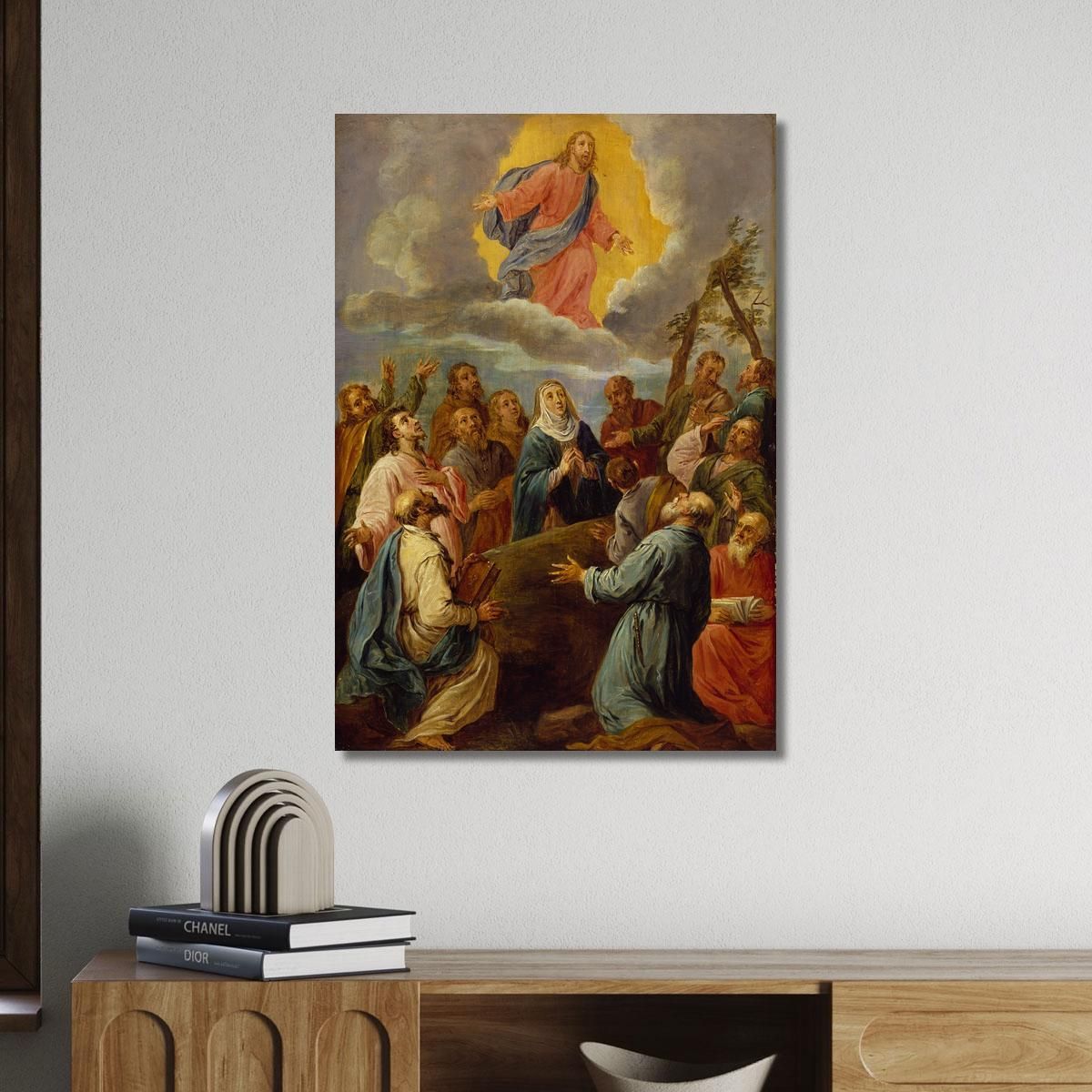 The Ascension After Leandro Bassano David Teniers The Younger dty87 canvas print 