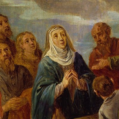 The Ascension After Leandro Bassano David Teniers The Younger dty87 canvas print