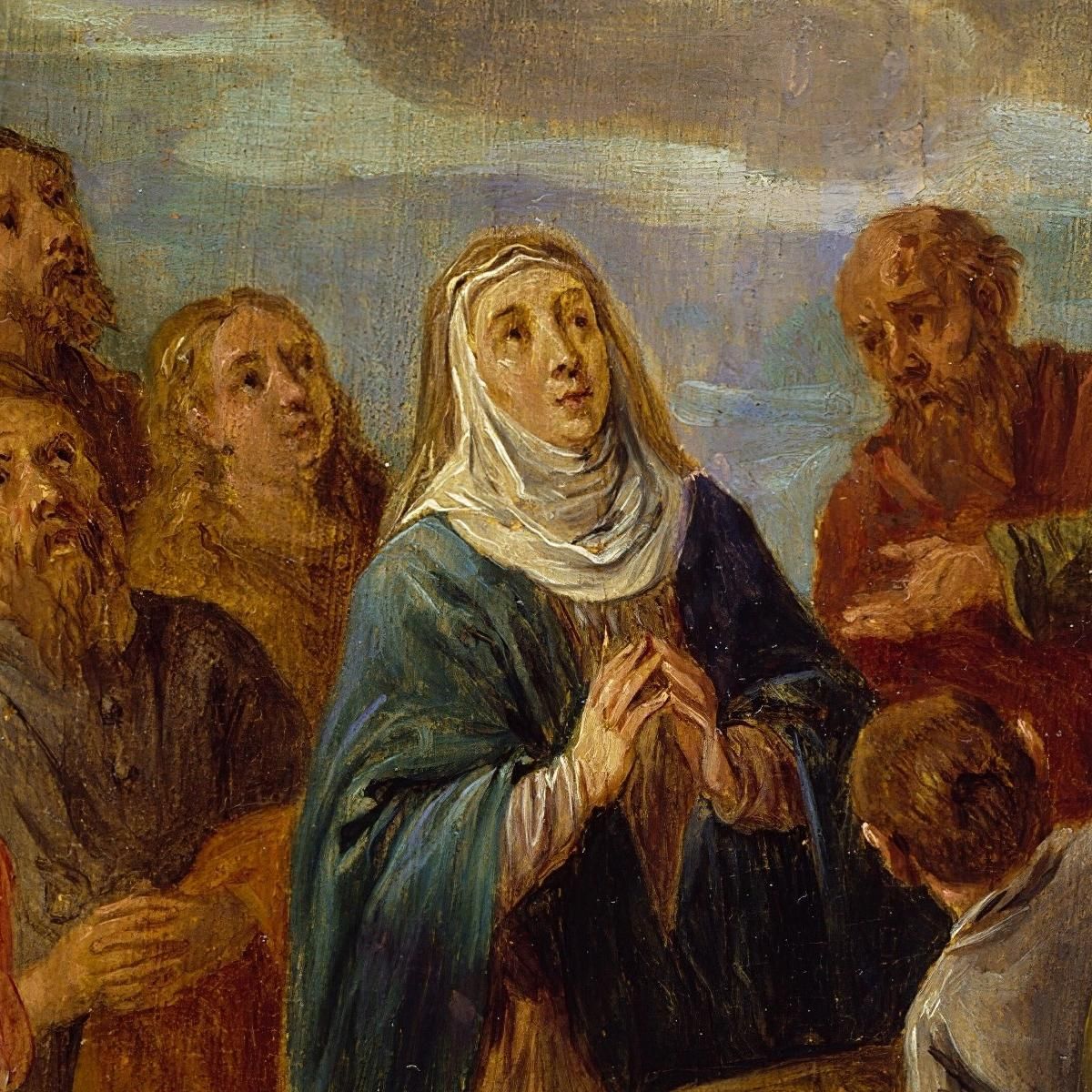 The Ascension After Leandro Bassano David Teniers The Younger dty87 canvas print