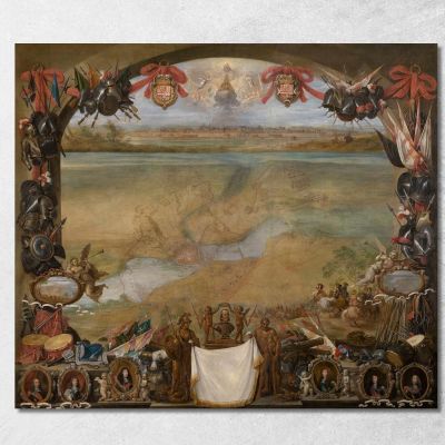The City Valenciennes David Teniers The Younger dty89 canvas print 