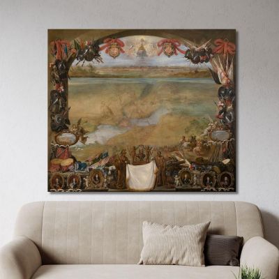 The City Valenciennes David Teniers The Younger dty89 canvas print 