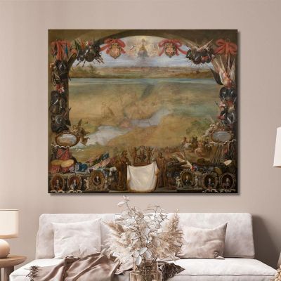 The City Valenciennes David Teniers The Younger dty89 canvas print 