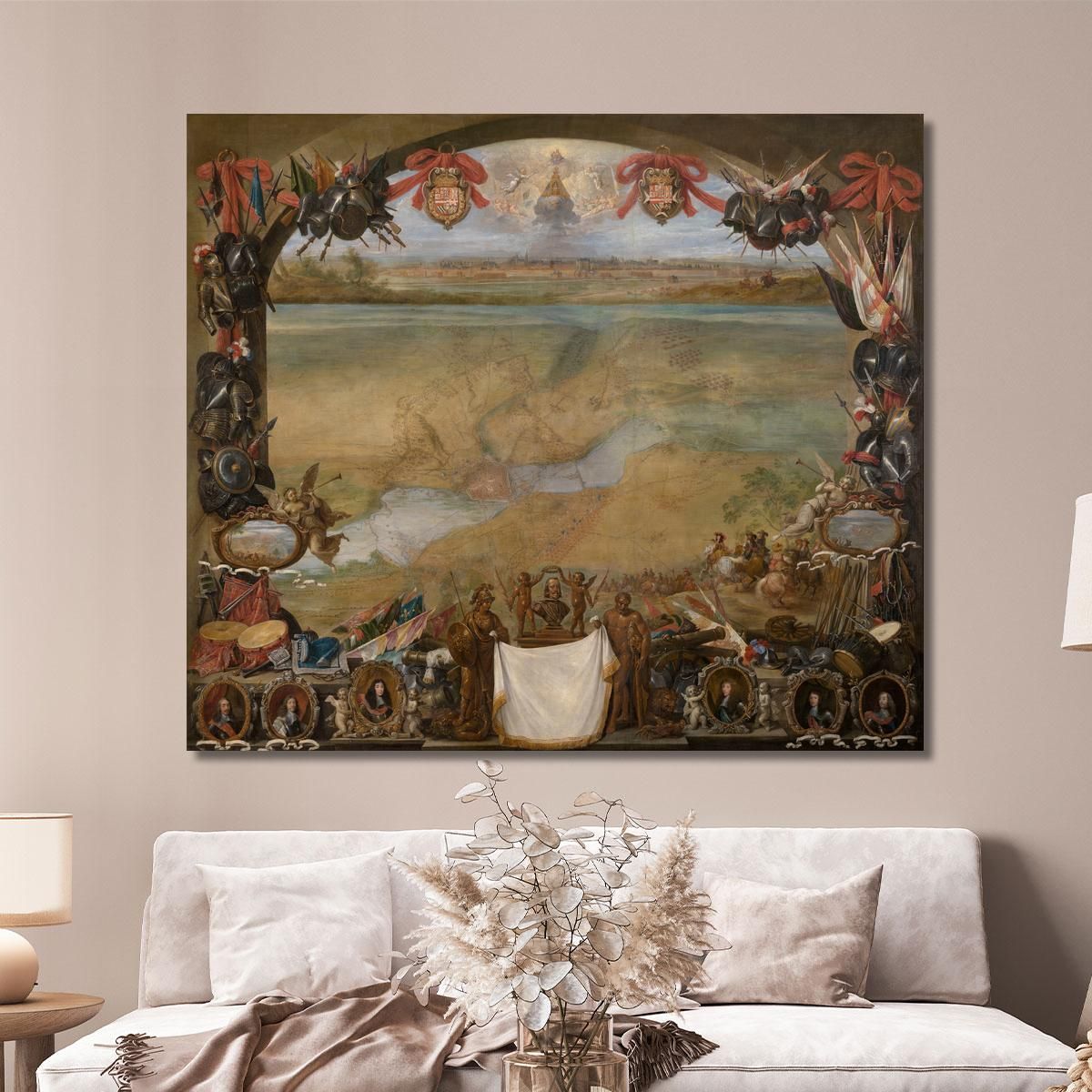 The City Valenciennes David Teniers The Younger dty89 canvas print 