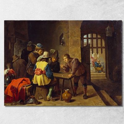 The Deliverance Of Saint Peter David Teniers The Younger dty92 canvas print 