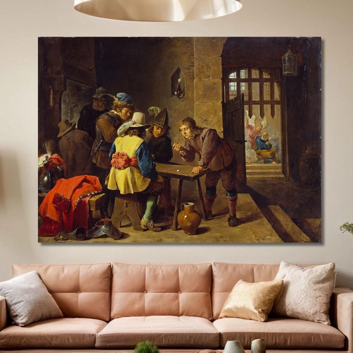 The Deliverance Of Saint Peter David Teniers The Younger dty92 canvas print 