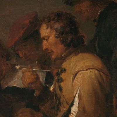 The Gamblers David Teniers The Younger dty95 canvas print