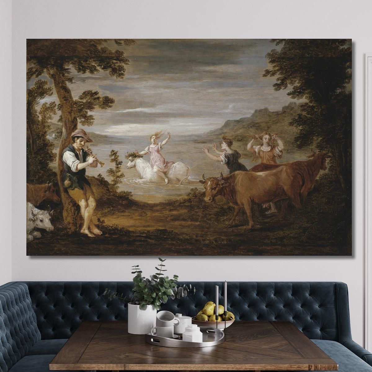 The Rape Of Europa 2 David Teniers The Younger dty101 canvas print 