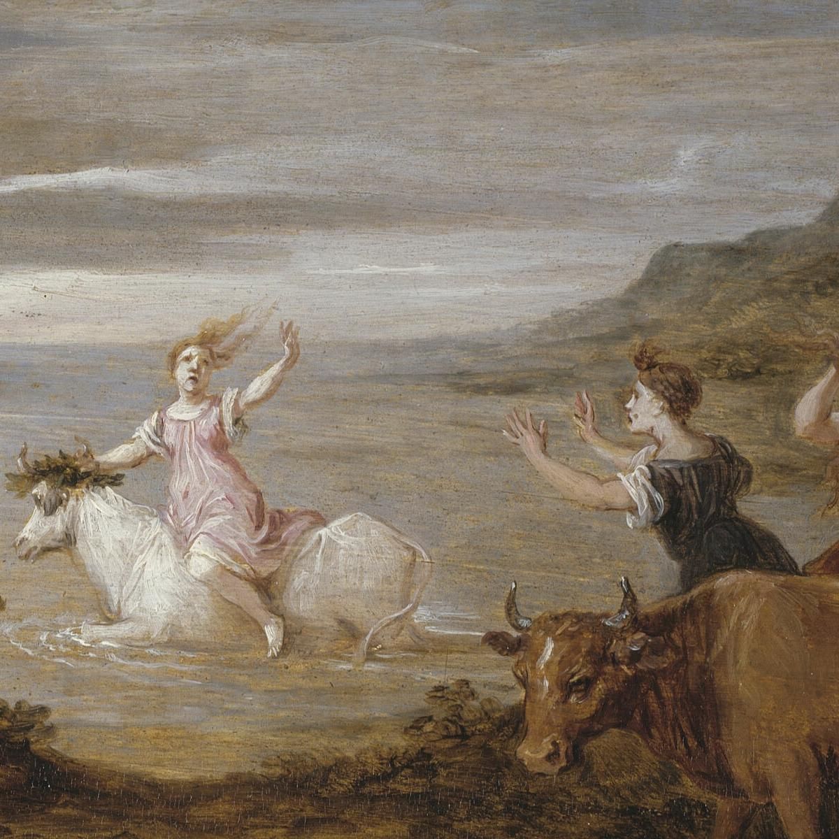 The Rape Of Europa 2 David Teniers The Younger dty101 canvas print