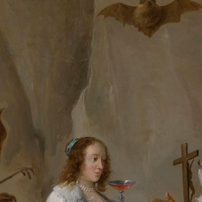 The Temptation Of Saint Anthony The Great David Teniers The Younger dty106 canvas print