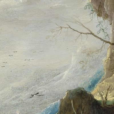 Vista From A Grotto David Teniers The Younger dty114 canvas print