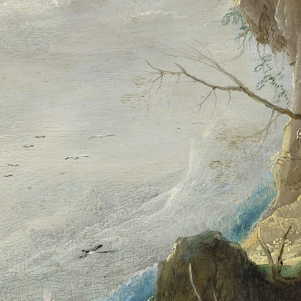 Vista From A Grotto David Teniers The Younger dty114 canvas print