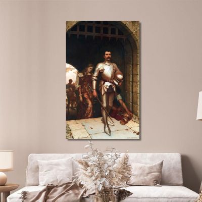 Conquest Edmund Blair Leighton ebl7 canvas print 