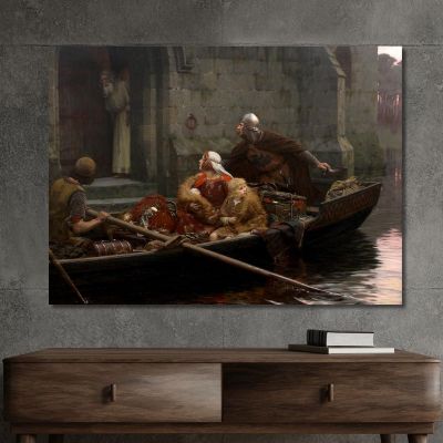 In Time Of Peril Edmund Blair Leighton ebl11 canvas print 