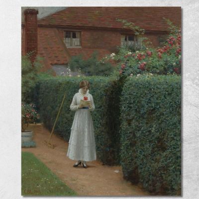 Le Billet Doux Edmund Blair Leighton ebl13 canvas print 