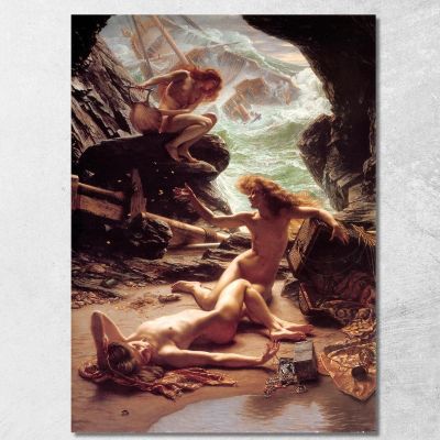 Cave Of The Storm Nymphs Edward John Poynter ejp8 canvas print 