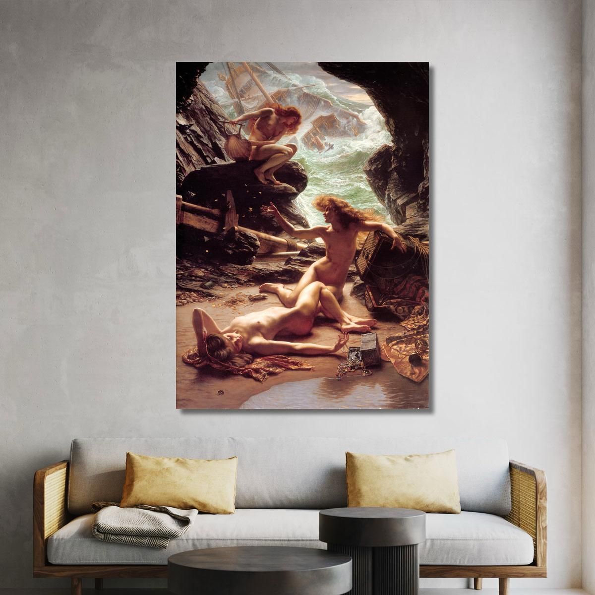 Cave Of The Storm Nymphs Edward John Poynter ejp8 canvas print 