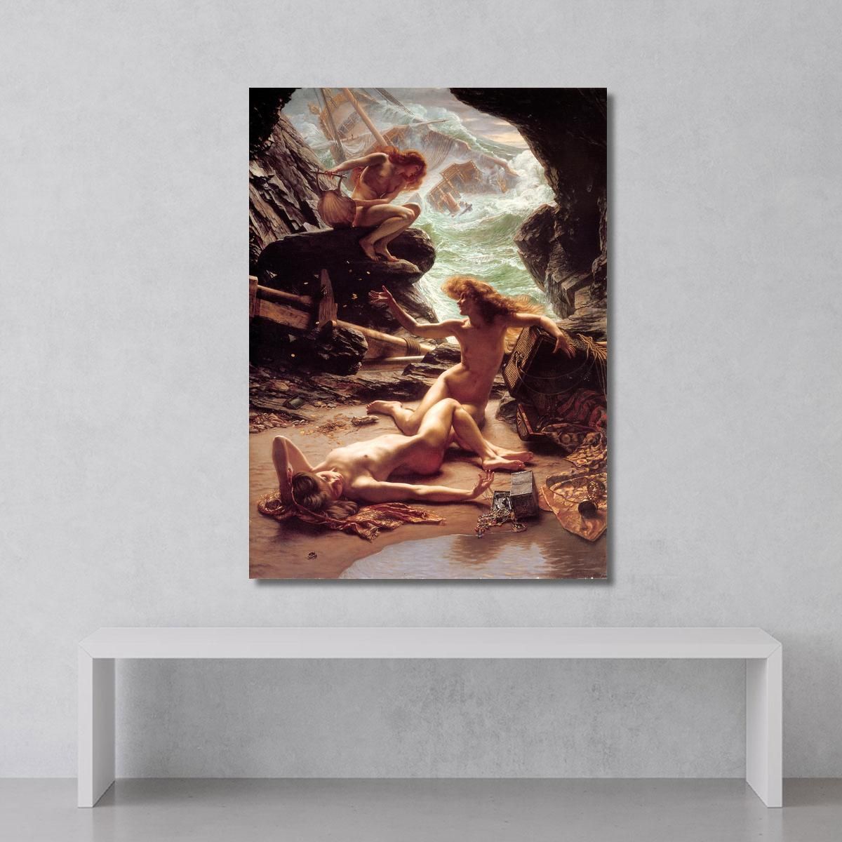 Cave Of The Storm Nymphs Edward John Poynter ejp8 canvas print 