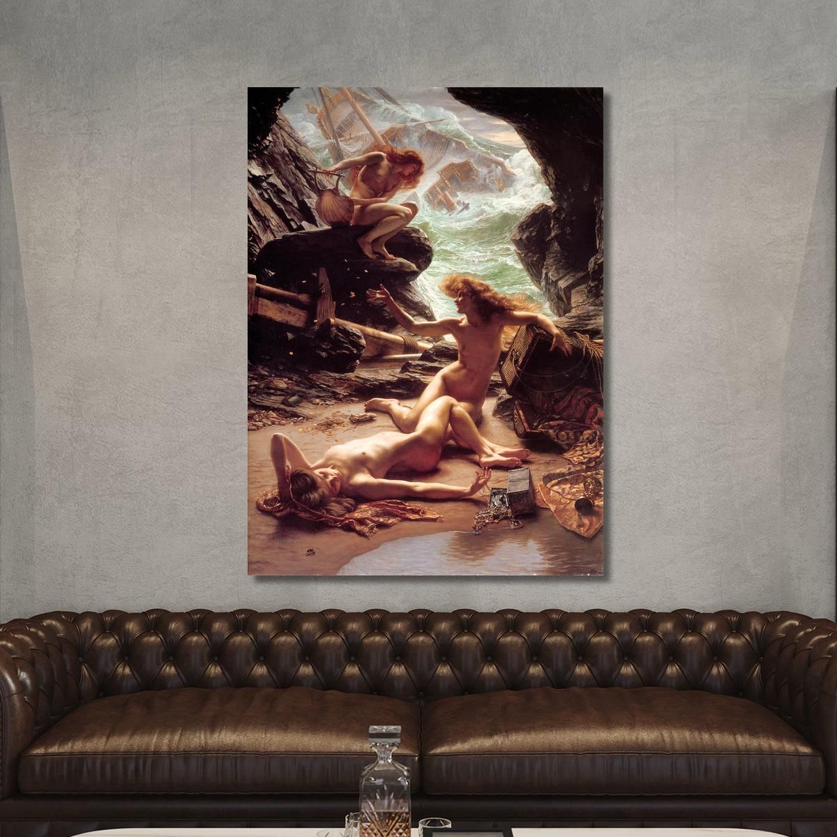 Cave Of The Storm Nymphs Edward John Poynter ejp8 canvas print 
