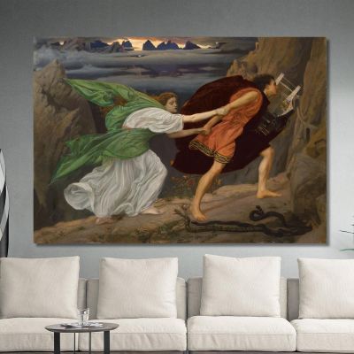 Orpheus And Eurydice Edward John Poynter ejp19 canvas print 