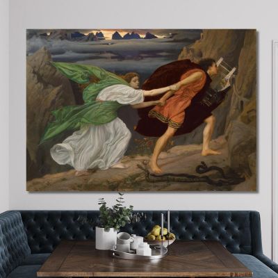 Orpheus And Eurydice Edward John Poynter ejp19 canvas print 