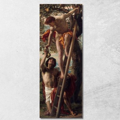 The Golden Age Edward John Poynter ejp25 canvas print 