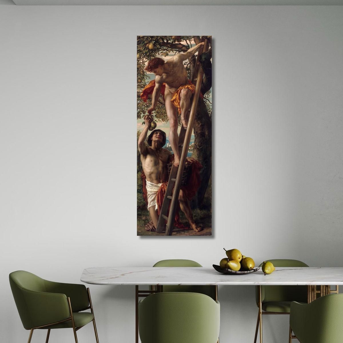 The Golden Age Edward John Poynter ejp25 canvas print 