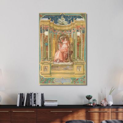 Winter Cherries Edward John Poynter ejp31 canvas print 