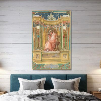 Winter Cherries Edward John Poynter ejp31 canvas print 