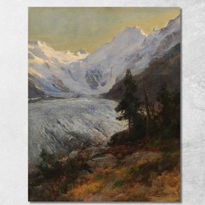 Am Morteratschgletscher Edward Theodore Compton etc7 canvas print 