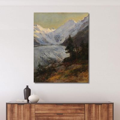 Am Morteratschgletscher Edward Theodore Compton etc7 canvas print 
