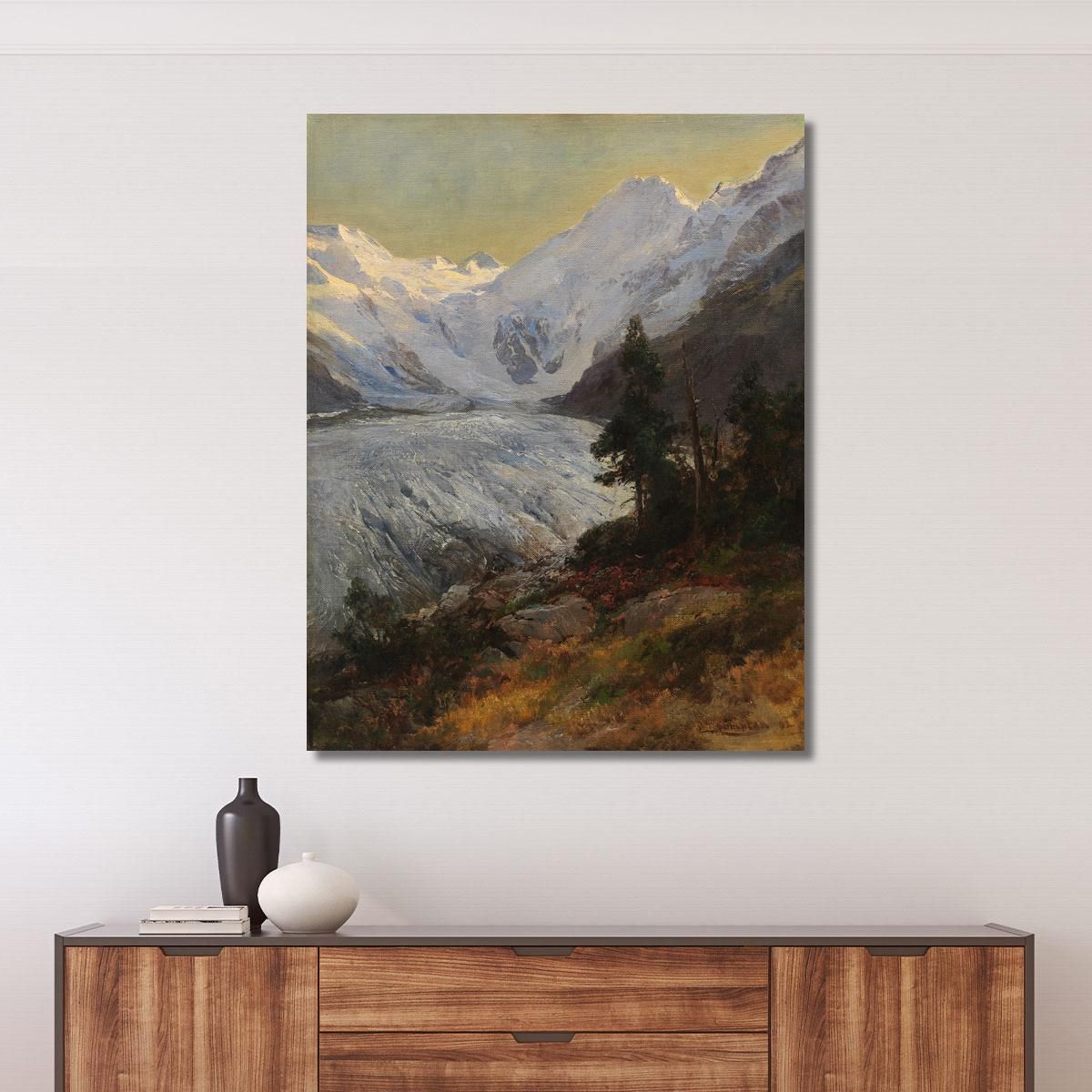 Am Morteratschgletscher Edward Theodore Compton etc7 canvas print 