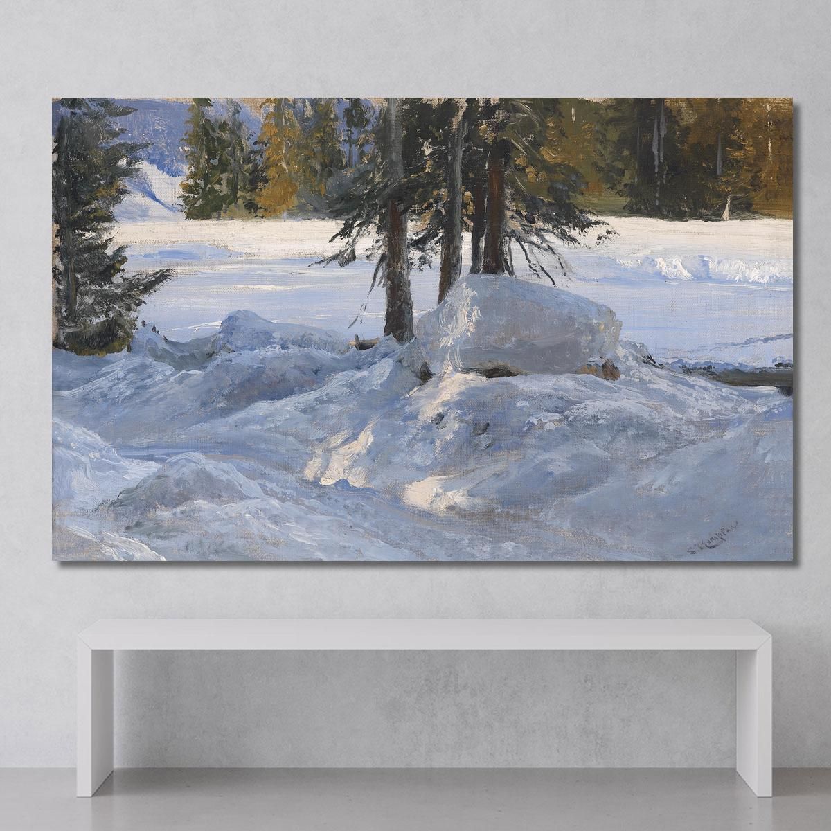 Winter Sun Edward Theodore Compton etc58 canvas print 
